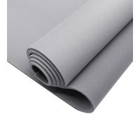 Ciel de Toit de Voiture,Tissu pour Revêtement de Voiture,avec Dos en Mousse de 3mm,Rénovation Garniture Intérieure Textile pour Cockpit,Caravane,Bateau,Camping-car,Bricolage (Gris, 250x140cm)