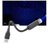 Ciel étoilé voiture USB LED ambiance toit, lumière atmosphère bleu violet clair