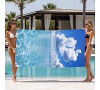 Ciel Grande Serviette de Plage,Séchage Rapide Anti Sable 180X80cm K-330
