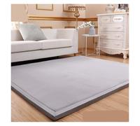 CIGPKLO Tapis en Polaire Corail Tatami épais 3cm, Tapis en Molleton de Corail, for Chambre à Coucher, Salon, Baie vitrée, Chevet, Rampant for Enfants(Color-15,200x250cm)