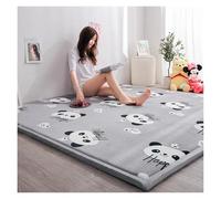 CIGPKLO Tapis en Polaire Corail Tatami épais 3cm, Tapis en Molleton de Corail, for Chambre à Coucher, Salon, Baie vitrée, Chevet, Rampant for Enfants(Color-2,120x200cm)