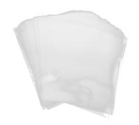 Ciieeo 100pièces Sachets Alimentaires Auto-scellants pour Bonbons et Snacks Sachets de Conservation Transparents Refermables pour Emballage Cadeau
