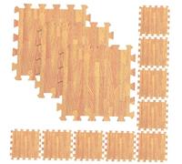 Ciieeo 12pièces Tapis De Sol Mousse Emboîtable Pour Garçon Fille Tapis De Jeu Puzzle Avec Dalles Pour Éveil Détente