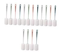 Ciieeo 16pièces Brosse De Nettoyage Éponge Douce Avec Poignée Plastique Écouvillon Pour Bouteilles Et Pour Usage Nettoyage Recoins Difficiles