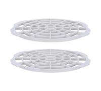 Ciieeo 2 Pièces Grille en Plastique pour Tuyau D'échappement de Climatiseur Portable, Protection Anti-insectes et Rongeurs Ambiance Estivale Sûre et Confortable