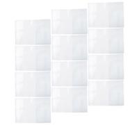 Ciieeo 20 Pièces Étui de Passeport Multifonction en PVC | Porte-documents pour Passeport et Cartes D’identité, Housse Transparente, Usage Extérieur, Format Compact