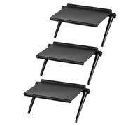 Ciieeo 3 Pièces Étagère Supérieure pour Téléviseur, Support de Rangement | Écran D'ordinateur, Routeur et Haut-parleurs, Organisation Discrète, Finition Soignée, Gain de Place