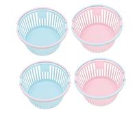 Ciieeo 4 Pièces Panier à oeufs portatif corbeille panier de collecte de baies conteneur de baies panier de fruits panier rangement récipient de cueillette panier de cueillette pp Blue