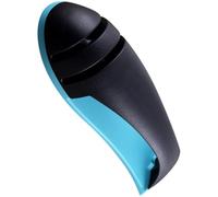 Ciieeo Aiguiseur Outil Compact Abs Ménager Portable en et Diamant et Céramique à D'affûtage Professionnel Bleu pour Couteaux Cuisine Fromage