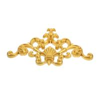 Ciieeo Applique Murale Décorative Européenne En Pvc Non Peinte Applique Sculptée Pour Plafond Mur Porte Et Armoire Ornement Incrusté Pour Décoration Intérieure 27.80 X 18.30 X 1.30 Cm