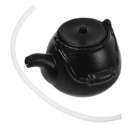 Ciieeo Bec de Fontaine en Céramique Fontaine à Eau en Céramique Noir 1 PC Installation Facile Effet Cascade Apaisant et Aquarium Extérieur