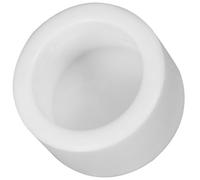 Ciieeo Boîte de Petri Ronde en Ptfe Blanc, Fond Plat, Résistante la Corrosion, pour Évaporation D'échantillons en Laboratoire