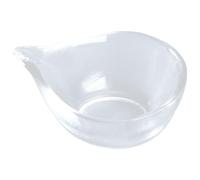 Ciieeo Bol à Masque Facial en Verre Transparent 300 Ml Bol Mélangeur Portable pour Huiles Essentielles et Soins DIY Accessoire Beauté Professionnel pour Salon et Usage Maison
