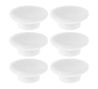 Ciieeo Bouchons Ronds en Caoutchouc Installation Facile Lot de 6 Étanches et Universels pour Vidange de Congélateur Accessoires Pratiques pour Réfrigérateur et Évier