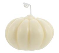 Ciieeo Bougie de Paraffine Citrouille Décorative Parfumée, Forme Originale et Compacte, pour Décoration Salon Cuisine
