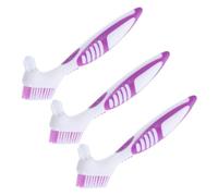 Ciieeo Brosse de Nettoyage Double Face pour Carapace de Tortue, 3pcs en Abs, Outil Polyvalent pour Éliminer la Boue et Saleté Coquille