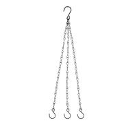 Ciieeo Chaîne Suspendue En Métal 16.54 Pouces Pour Pot De Fleurs Jardin Support Robuste Panier Suspendu Lanternes Mangeoires Décoration Extérieure