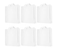 Ciieeo Couvercle d'alarme Incendie pour Fire Alarm Pull Station, Lot de 6, ABS Transparent, compatibilité Large, Surveillance visuelle, pour espaces publics