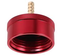 Ciieeo Couvercle de Réservoir D'essence Rouge Compatible avec Générateur Moteur, Alliage D'aluminium Solide, Filetage 1 3/4, Sécurité et Fiabilité Améliorées