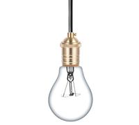 Ciieeo Douille E27 Cuivre Doré, Lampe Vintage Support À Visser Avec Bouton | Douille E27/E26 Lampe Tournant Remplacement Lampe Pour Plafonnier Ampoule À Gros Culot Décoration Rétro