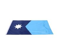 Ciieeo Drapeau Décoratif en Polyester Pongee de L'état du Minnesota Résistant la Décoloration pour Décoration Intérieure et Extérieure D'espaces Extérieurs