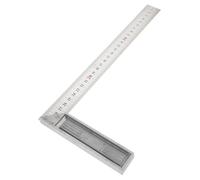 Ciieeo Équerre de Menuisier Outil de Mesure Précis en Acier Inoxydable 300mm Design Épaissi pour Projets de Travail du Bois Professionnel et Bricolage