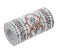 Ciieeo Frise Murale Autocollante en Pvc Solide Motif Délicat, Facile à Coller, pour Décorer les Bordures Murales Cuisine Salon, 10cm X 10m
