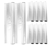 Ciieeo Isolation Extérieure pour Tuyaux Gaine Isolante pour Tuyaux D'eau Autocollante Mousse Aluminium Ouverture Pré-découpée Argenté Antigel Intérieur et Extérieur