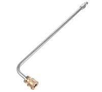 Ciieeo Lance D'extension Incurvée Couleur Aléatoire pour Nettoyage Voiture et Maison à 90° en Acier Inoxydable et Cuivre Raccord Rapide 1/4 pour Nettoyeur Haute Pression