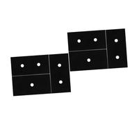 Ciieeo Lot de 2 Housses de Antiadhésives pour Cuisinière Lavables Et Faciles à Nettoyer 3 Pièces
