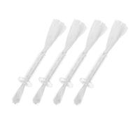 Ciieeo Lot De 4 Mèches De Rechange pour Lampe À Huile en Coton avec Supports De Tube De Mèche en Fibre De Verre pour Décorations Romantiques Et Cuisson en Marmite
