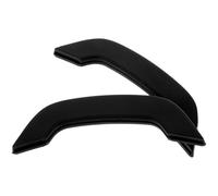Ciieeo Manchon de Poignée en Silicone Noir Résistant la Chaleur, Lot de 2 Poignées de Protection pour Poêles à Barbecue et Casseroles Universelles Taille Moyenne-Petite, Accessoire