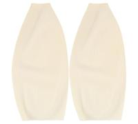Ciieeo Manchons de Ménage Imperméables en Latex Blanc, Manches de Travail Flexibles à Couverture Complète, Protection Cuisine et Nettoyage, 1 Paire