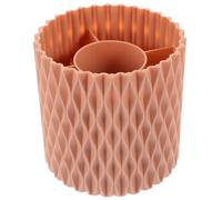 Ciieeo Organisateur Maquillage Rotatif 360° Seau à Pinceaux en Plastique, Rangement Pratique pour Bureau et Vanity