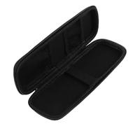 Ciieeo Paquet de Rangement Portable en Eva Noir pour Fer à Friser et Outils de Coiffure, Pochette Compacte et Résistante sans Poignée, Mallette Multifonction pour Voyage et Organisation