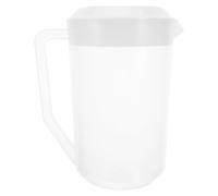 Ciieeo Pichet Plastique avec Couvercle Résistant Chaleur Carafe à Boissons Froide avec Graduation Broc Polyvalent pour Jus Thé Glacé et Eau Plusieurs styles