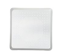 Ciieeo Plaque à Pizza Perforée en Alliage D'aluminium Argenté, Résistante et Anti-rayures, Cuisson Four la Maison, 1 Pièce