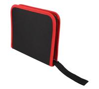 Ciieeo Pochette à Outils Portative en Toile, Grand Rangement, 30 Slots | Forets de 150mm, Poignée Pratique, Usage Bricolage et Loisirs Créatifs, Présent Saint-valentin