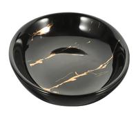 Ciieeo Porte-Savon en Marbre Plateau De Savon Décoratif pour Salle De Bain Lavabo Douche Et Cuisine Support Lisse pour Garder Le Propre 12.20 X 9.30 X 3.00 Cm