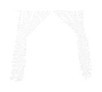 Ciieeo Rideau de Guirlande Fleurie Artificielle, Décoration Murale pour Mariage et Fête à Thème Hawaïen, Adapté pour Intérieur et Extérieur