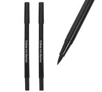 Ciieeo Stylo Alimentaire À Double Pointe 2 Pièces Marqueur Comestible Stylo À Encre De Cuisson pour Décorer Gâteaux Biscuits Glaçage Beignets Et Pâtisseries
