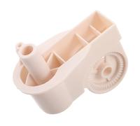 Ciieeo Support De Sol Pour Ventilateur Connecteur De Direction Pour Moteur De Ventilateur Connecteur De Tête Vibrante En Plastique Beige Pour Ventilateurs Debout Et Ventilateurs De Sol