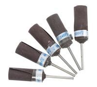 Ciieeo Tambours de Ponçage 2,35 Mm - Kit 5 Pièces en Papier Abrasif pour Outil Rotatif, Embouts de Ponçage Polyvalents pour Ongles, Bois, Métal et Plastique, Accessoires Professionnels