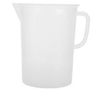 Ciieeo Tasse à Mesurer avec Graduation Claire 5000ml en Plastique Pp Haute Précision et Poignée Ergonomique pour Réparation Automobile et Usage Polyvalent
