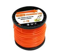 CIJUFOI 3.0mm/4.0mm débroussailleuse Corde tranchante Tondeuse à Gazon Pentagramme Nylon Tonte Tondeuse Ligne tête de Coupe chaîne Coupe Gazon Rouleau Ligne