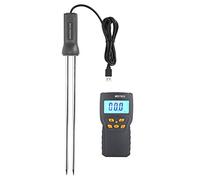 Cikonielf Humidimètre avec sonde Longue Numérique Grain Blé Riz Maïs Outil de Mesure de l'humidité Compteur d'humidité Accessoire de Cuisine Mètre d'humidité Multifonctionnel en Fibre