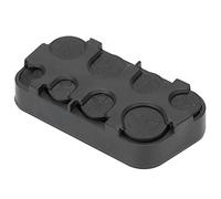 Cikonielf Organisateur de Pièces Porte-pièces en Plastique Rectangle Euro Distributeur de Pièces Boîte de Rangement Organisateur Utilisation de la Voiture