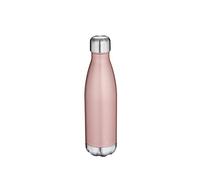 Cilio, Bouteille Thermique à double paroi, Capacité 500 millilitres, Acier inoxydable. Maintient la température jusqu'à 24 heures si elle est froide et 18 heures si elle est chaude. Couleur rose