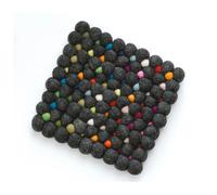 Cilio Dessous de plat carré - Gris