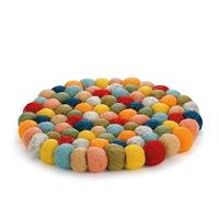 LANA Dessous de Plat rond coloré CILIO